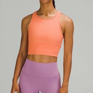 Lululemon Power Pivot Tank Orange Size 4